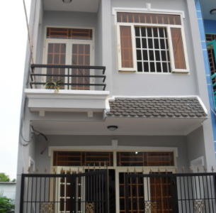 Nhà Xây Sẵn 1 Trệt 1 Lầu 1 Lửng . Sổ Hồng Trao Tay