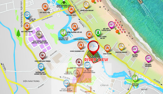 Cần Bán 3 Lô Liền Kề Đất Nghỉ Dưỡng View Sông Cổ Cò. Kđt River View L/h 0963089663