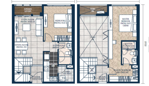 Chính Chủ Cần Bán Gấp Duplex 2 Pn Berdaz Tầng Trung Feliz En Vista