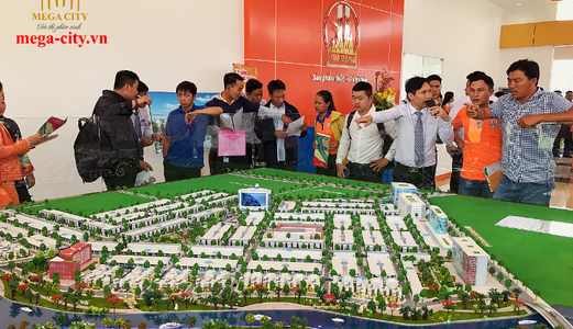  Mega City 100M Thổ Cư 100% Chỉ 465Tr/lô Tặng Ngay 5 Chỉ Vàng