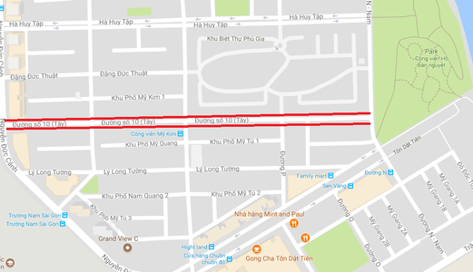 Đất Nhà Phố Nam Quang 1, Đường 10 Tây, Phú Mỹ Hưng, Bán Giá Rẻ. Lh 0918 407 839