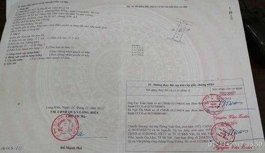 Bán Đất Tại Phường Phúc Đồng, Quận Long Biên