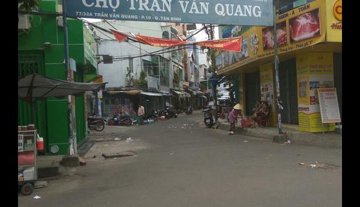 Bán Nhà 2 Mặt Tiền Trong Chợ Trần Văn Quang 3.85 X 15.8 Kinh Doanh Tốt