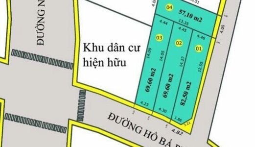 Đất Mặt Tiền Hồ Bá Phấn Giá Gôc Giá Rẻ .