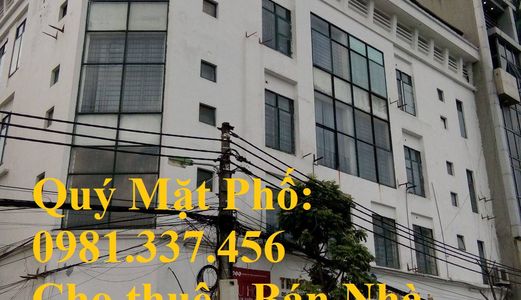 Cho Thuê Mặt Phố Đỗ Quang 120M2 Mt:18M Quý Mặt Phố 0981-337-456
