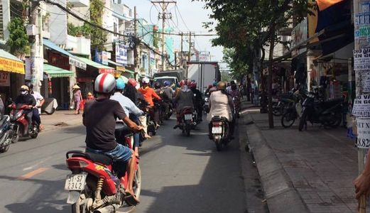 Mtkd Tân Hòa Đông Q6, 5.2x24m, Nở Hậu 6.95m, 4 Tầng