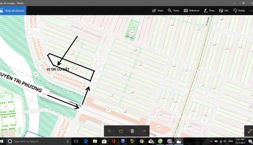 Đất Gần Cầu Nguyễn Tri Phương. Đường Thông Hướng Tây Bắc. Diện Tích 100m2. Lh 0935100850