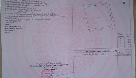 Bán Đất Nền Kcn Giang Điền Gần Chợ, Nhà Thờ, Ubnd Sổ Hồng Thổ Cư, Xây Dựng Ngay