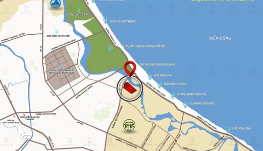 Bán Gấp 100M2 Đất Ven Biển, Đối Diện The Nam Hải Resort