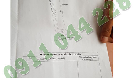 Bán Lô Kẹp Cống Đường Nguyễn Thái Bình, P. Hòa Minh, Đối Diện Bến Xe Trung Tâm, Lh 0911044228