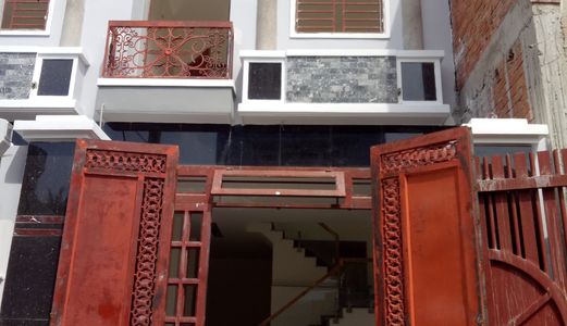 Nhà Mới Xây Quận 12 Hẻm Xe Hơi Gần Chợ Đường Đúc 1 Trệt 1 Lầu
