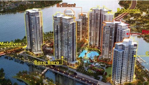Diamond Island Quận 2, Ba Mặt Giáp Sông, 2Pn Dt 88.8M2, Giá Chỉ Từ 5.1 Tỷ, Tt 30%, Lh 0901406966