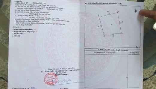 Sở Hữu Ngay Đất Long Thành Cách Quốc Lộ 51 Chỉ 1 Km Giá Chỉ 1.3 Triệu/m2