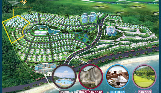 Bán Đất Nền Biệt Thự Majestic Village  View 100% Biển,  Sở Hữu Lâu Dài, Tt 35% Nhận Nền