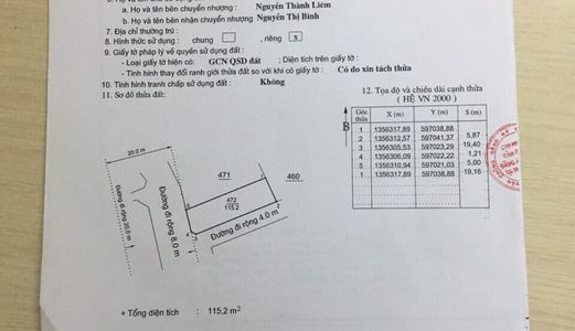 Bán Lô Đất 2 Mặt Tiển Ở Vĩnh Thạnh - Kho Trứng