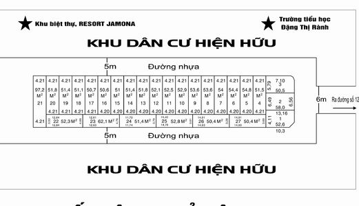 Đất Khu Dân Cư Hiện Hữu Hbp, Thủ Đức, 51m2, Shr