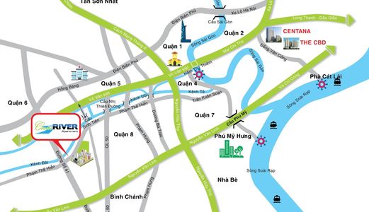 Chcc 17Tr/m2 2Pn + 2Wc Ngay Trung Tâm Q8, View Sông Thoáng Mát. Lh: 090.2552.588