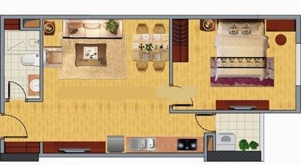 Bán Căn Hộ Kđt Nghĩa Đô, 41m2,Chỉ 1,3 Tỷ, Thô Nguyên Bản, Ban Công Nam