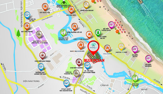 Đất Biển Đẹp, Giá Rẻ, Cạnh Sông, Chợ Trường Học, Mua Sinh Lời Ngay