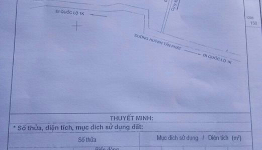 Bán Đất Đường Huỳnh Tấn Phát, Đông Hòa, Dĩ An, Bình Dương 