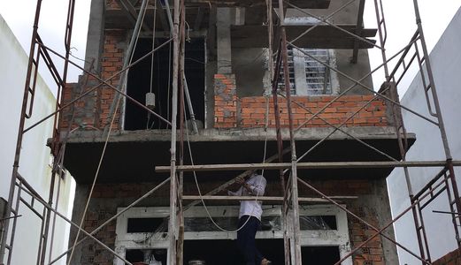 Bán Nhà 1 Trệt 1 Lầu, 5X20M, Thổ Cư, Sổ Hồng, Trục Chính Khu Dân Cư Quân Báo, Đối Diện Chợ Bà Bộ