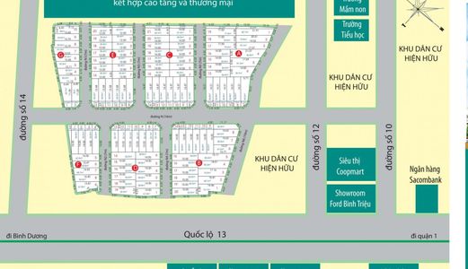 Chỉ Duy Nhất Lô Đất Ngay Coopmart  Bình Triệu, Giá Chủ Đầu Tư