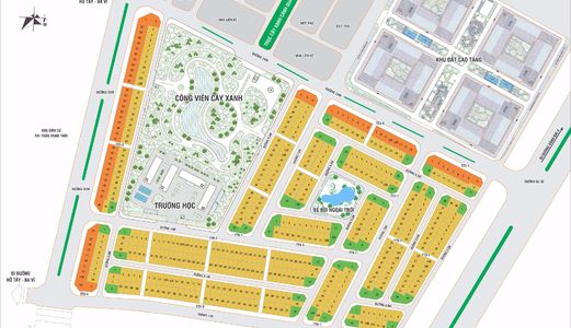 Cần Bán Các Căn Liền Kề Nam 32 Lô Góc Thoáng Đẹp, View Công Viên, Đường Trước Nhà 13m.