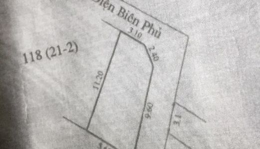 Bán Lô Đất Trường An Kiệt Điện Biên Phủ 405Tr/55.3M2
