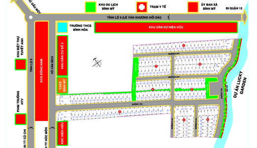 Bán Đất Nền Phân Lô Giá Rẻ Bình Mỹ, Củ Chi, 100 Thổ Cư, Dt: 80m2, Sổ Riêng