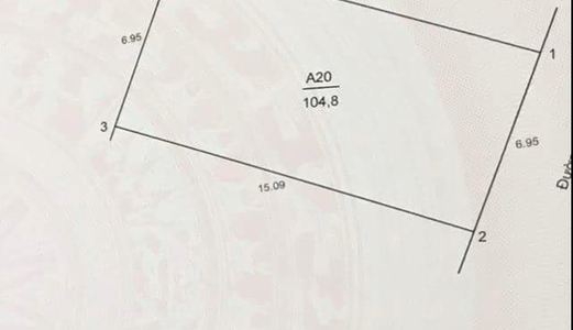 Bán Lô Đất Kdt Dịch Vọng Hậu Cg Mt 7M, 105M2, Giá 160Tr/m2 (Có Tl)