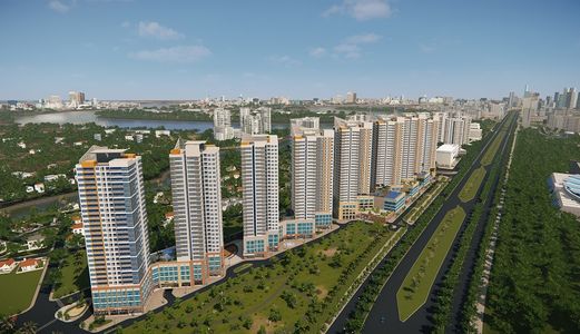 Sang Nhượng Gấp Căn 2Pn Dự Án The Sun Avenue Tầng Cao