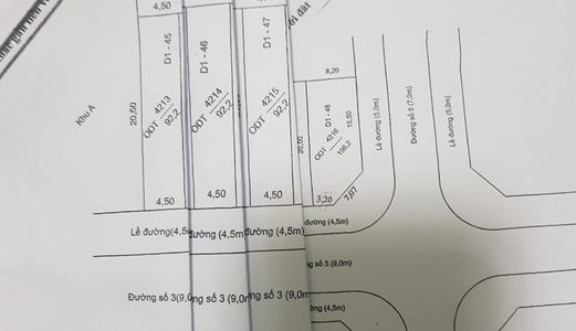 Bán 4 Nền Liền Kề Góc 2 Mặt Tiền Đẹp Nhất Khu Dân Cư Hồng Phát - Ninh Kiều - Cần Thơ.