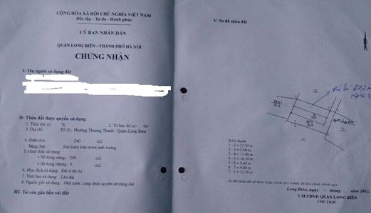 Bán Đất Ngõ 21 Thanh Am, Thượng Thanh, Diện Tích 67.2M Giá Chỉ 1.8 Tỷ. Lh Ninh 0931705288