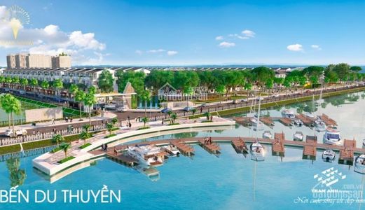 Biệt Thự Song Lập, Cách Trung Tâm Thành Phố 15 Phút, Có View Nhìn Ra Bến Du Thuyền, 2 Mặt Tiền