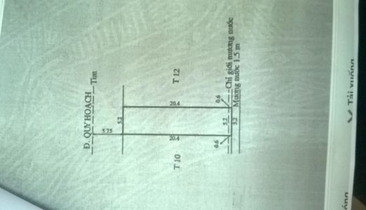 Cần Bán Đất Kqh Bắc Hương Sơ-Huế  Diện Tích: 109.2m2(5*20.4)  Hướng: Bắc