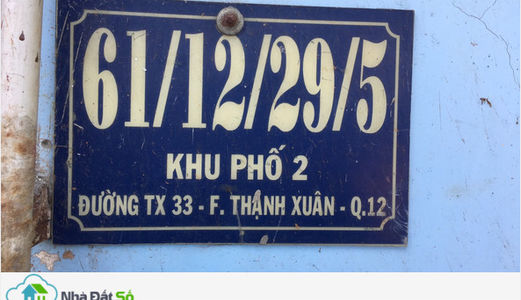 Cho Thuê Nhà Nguyên Căn Đường Tx33 ,p Thạnh Xuân ,q12 . 1Trệt ,1Lững , 1Lầu .:0938 824946
