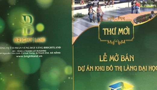 Mở Bán Dự Án Giai Đoạn Đầu Tiên Khu Đô Thị Làng Đại Học Chỉ 540Tr