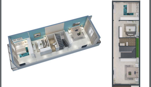 Nhà Phố 1 Trệt 1 Lầu, 1,2 Tỷ, Mt Dt769, Long Thành, Bao Gói Nội Thất