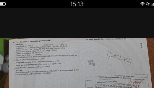 Bán Đất Ngõ 165 Thanh Am,Tổ 22 Thượng Thanh,Long Biên 50.9M Chỉ 2 Tỷ.Lh Ninh 0931705288