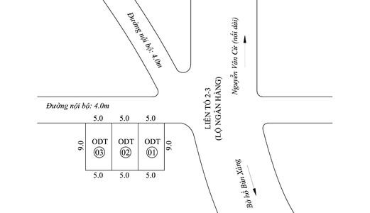 Bán 3 Nền Lộ Ngân Hàng Đường Nguyễn Văn Cừ Nối Dài 