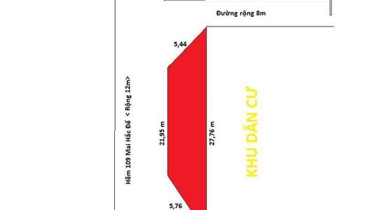 Mặt Bằng Kinh Doanh 3 Mặt Tiền 109 Mai Hắc Đế