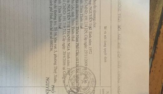 Bán Đất Kiệt Ngự Bình Gần Trung Tâm Thành Phố 