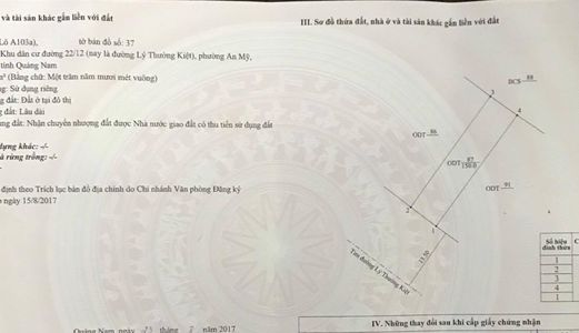 Đất Mặt Tiền Đường Lý Thường Kiệt Tiện Kinh Doanh Buôn Bán