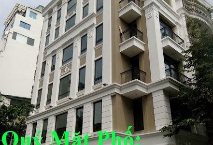 Cho Thuê Mặt Phố Vũ Trọng Phụng 81M2 Mt 7.3M 5Tầng 55Tr/th Quý Mặt Phố 0981337456
