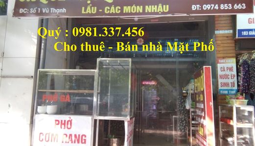 Cho Thuê Mặt Phố Nguyễn Khánh Toàn 60M2, Mt 4.5M, 5Tầng, 38 Triệu Quý Mặt Phố 0981337456