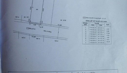 Cần Bán Đất 69.5M2 Đường 14 P.Bình Trưng Tây Quận 2