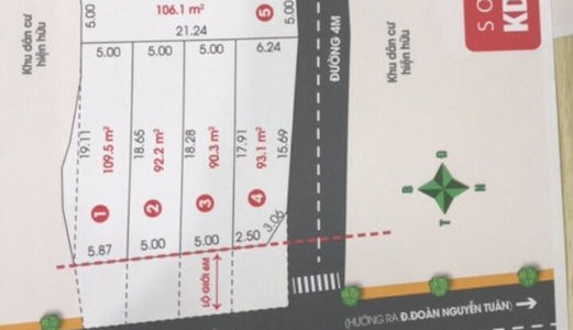 Đất Mới Gần Chợ Hưng Long Giá Rẻ. Bình Chánh