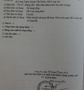 Cần Bán 1 Nền Đất Thổ Cư. Sổ Đỏ Riêng. 