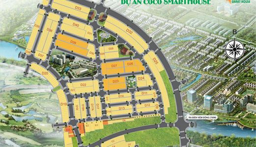 Lô Gốc 2 Mặt Tiền Duy Nhất - Khu Đô Thị 7 B - Sau Lưng Coco Bay