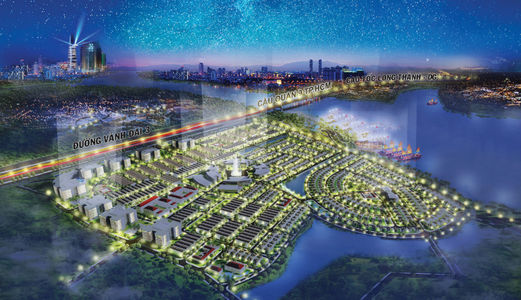 Hot ! Khu Đô Thị Ven Sông Đầu Tiên Được Thủ Tướng Kí Duyệt Với 3 Mặt Giáp Sông Xứng Tầm Marina Bay 